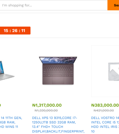 Ecommerce Website
